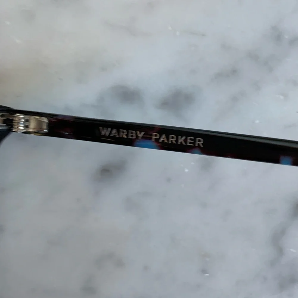 Warby Parker Sadie Glasses Frame and Case - Picture 5 of 6